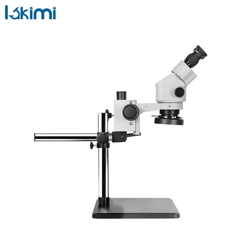 2025/مجوهرات النقش الدقة مجهر مجسم Lakimi 7X-90X التكبير مصباح ليد مجهر مجهر LK-MH03A