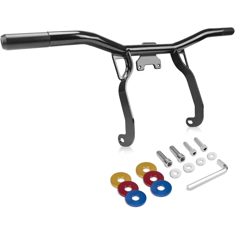 Tools.Front Engine Guard Highway Pegs Crash Bar Bumper Protector with Flat Washer Flat-Out Bar Fit for Touring Street Glide