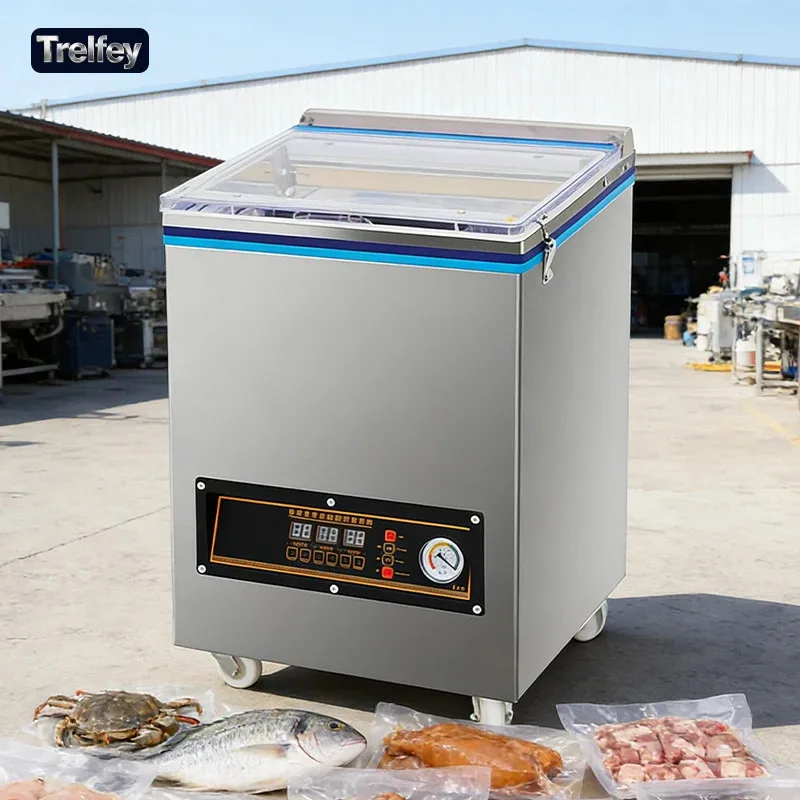 

For Sea Shipping CustomizedHeavy Duty Vacuum Sealer Machine with Industrial Pump Universal Bag Food Packager for Dry and Wet Pro