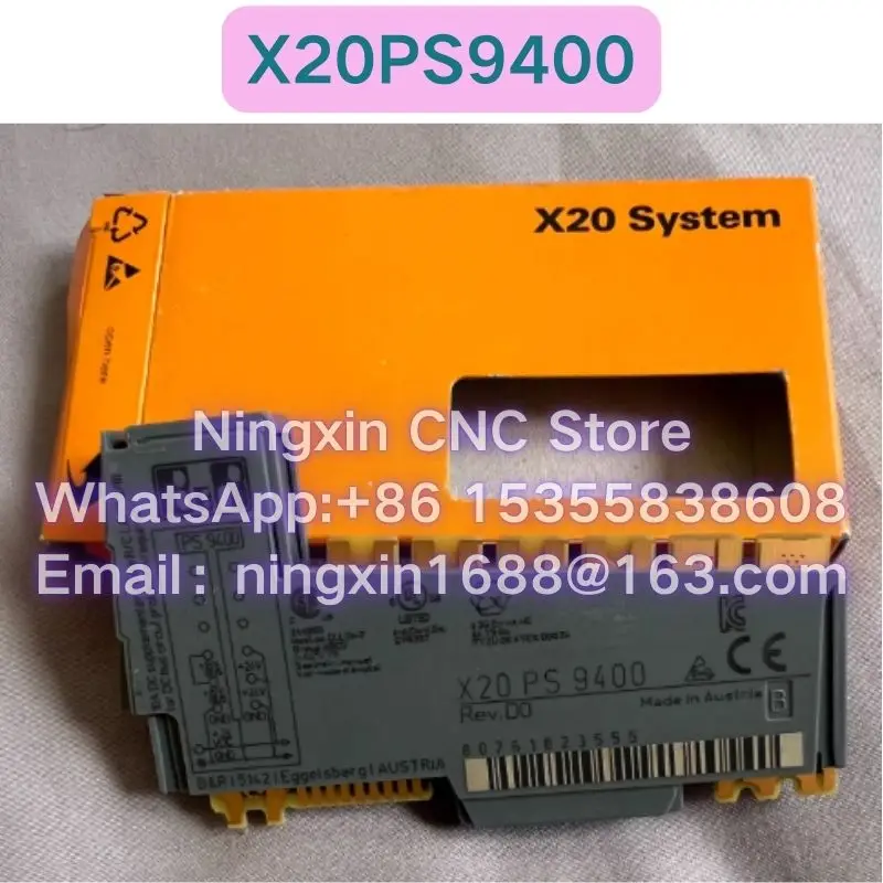 

Новый оригинальный модуль ПЛК X20PS9400 X20 PS 9400. Быстрая доставка.