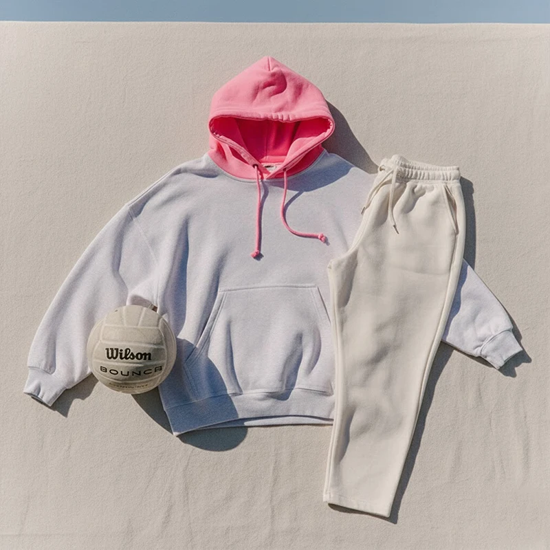 Oversize Sweatshirt Streetwear Fashion Spleißen Farben Herbst Winter Kapuze Frauen Mit Kapuze Lose Beiläufige Mantel Jacke Hoodies Pullover