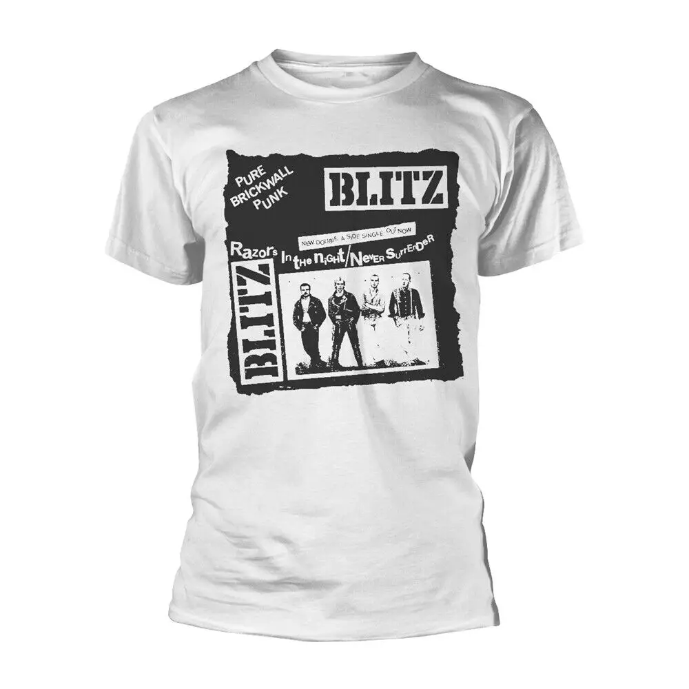 

Pure Brick Wall White By Blitz T Shirt
