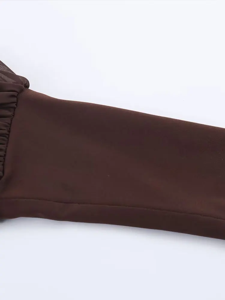 NLZGMSJ Satin Women Party Dress 2026 Spring Long Sleeve V Neck Slim A Line Extreme Short Mini Dress with Scarf