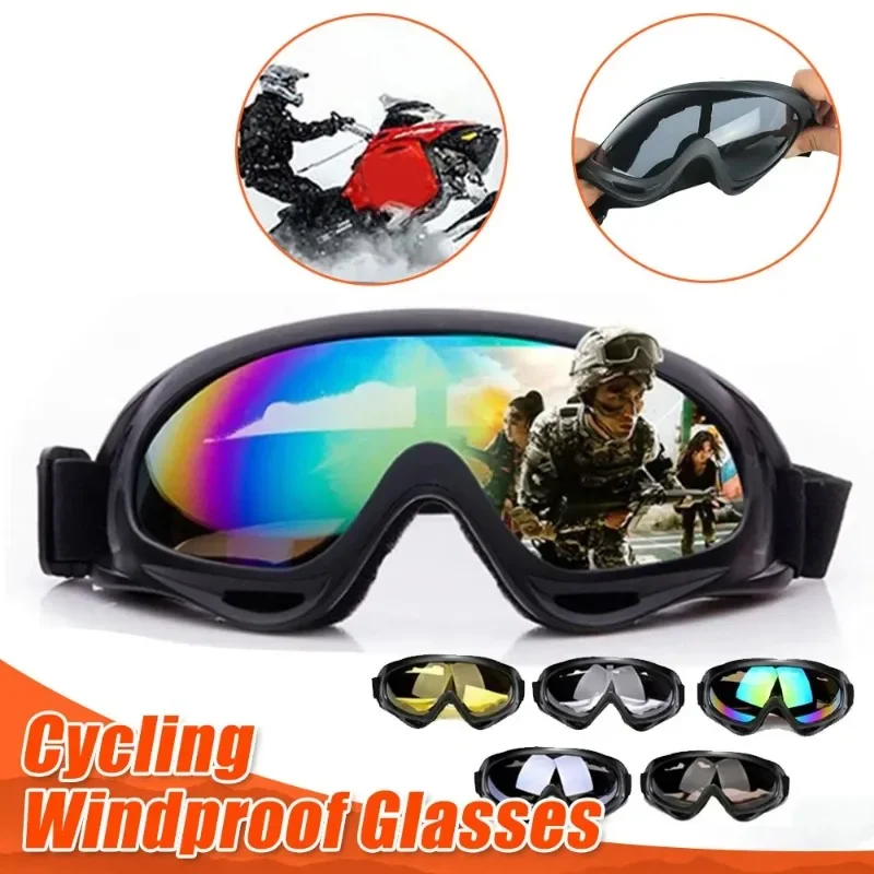 

Car Outdoor Harley Glasses Goggles X400 Motorcycle Electric Bike Protection Riding Goggles Windproof Ski Glasses