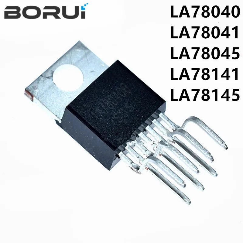 10PCS LA78045 TO220-7 78045 TO220 LA78040 LA78041 78041 LA78145 LA78141 78141 LA78040B  In Stock