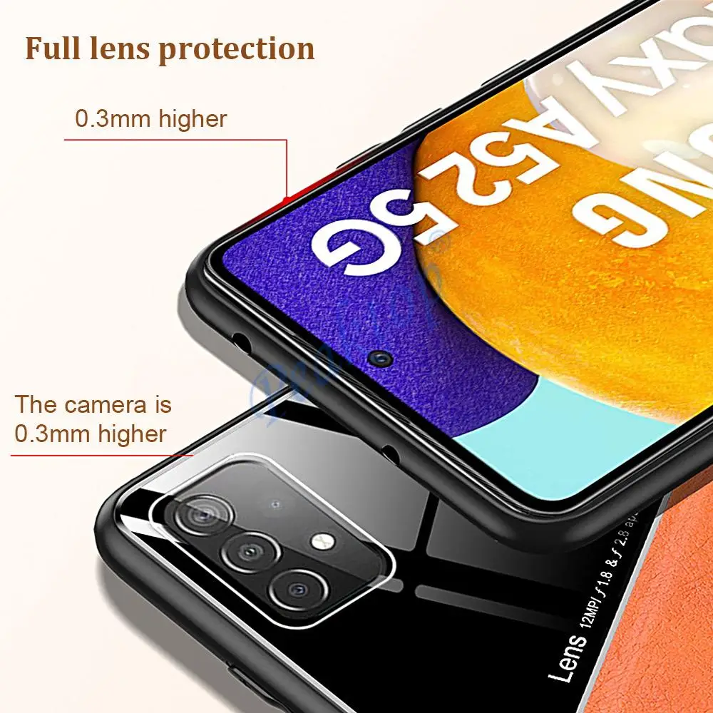 Magnet Case For Samsung Galaxy A12 A52 A72 A42 A32 5G Thin Leather Silicone Case Cover For Samsung S21 Ultra S21 Plus S21 S20