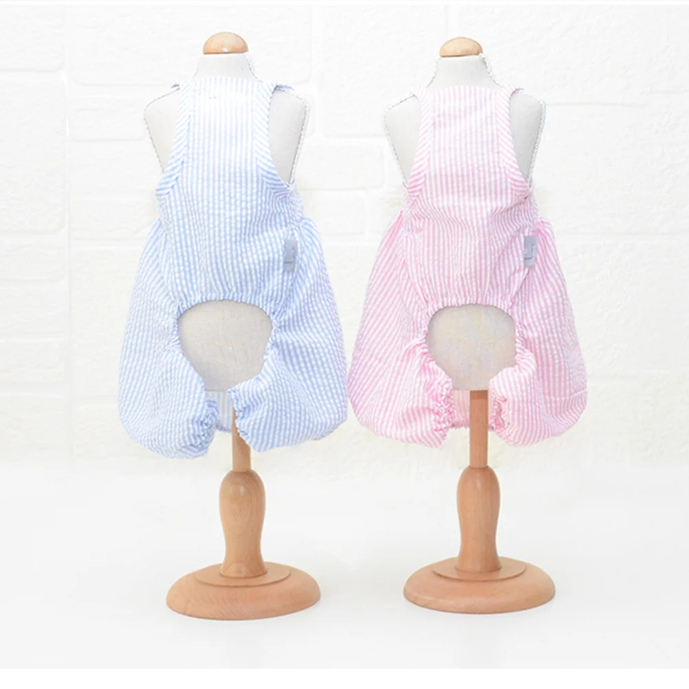 

Dog Sleeveless Watermelon Sling Pants Pink Size Comfortable Pet Pant Party Photo Costume Pet Pant Dog Dress Cloth