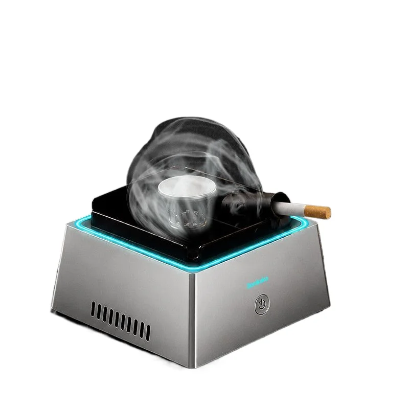 Intelligent purification ashtray, ambient light quickly absorbs second-hand smoke