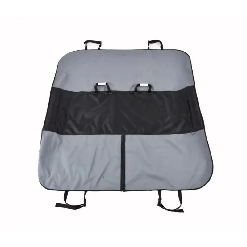 

Luxury Dog Hammock With Mesh Window Waterproof Oxford Dog Car Seat Cover for Back Seat With Travel Pillow