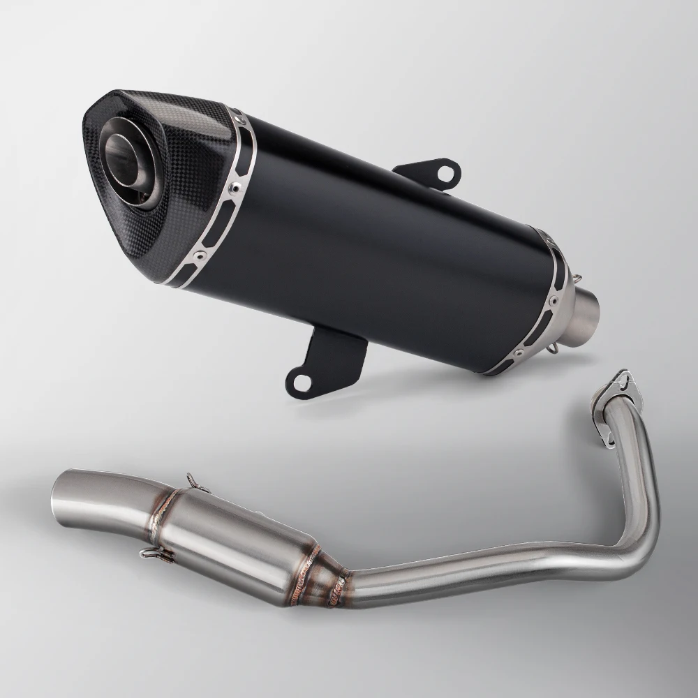 

motorcycle full exhaust system for forza300 forza250 carbon tip muffler 2018-2020