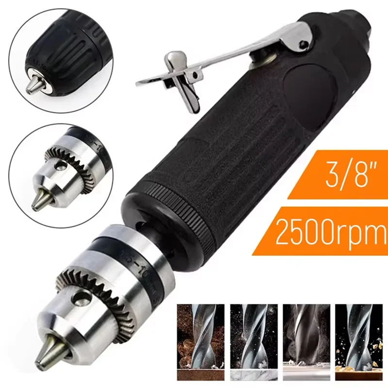 ABKO-taladro de aire neumático, máquina de taladrar taladro recto de 3/8 pulgadas, perforadora neumática, herramienta, máquina de lijado