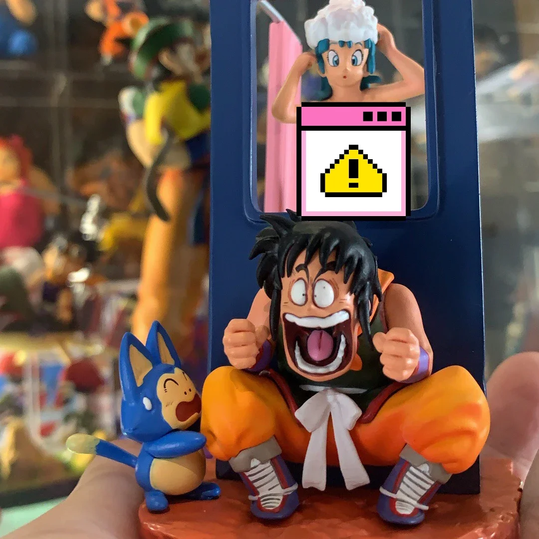 Anime Dragon Ball Z Puar Yamcha Action Figure Bulma Cartoon Character Pvc Statue Doll Collectible Ornament Model Children Toy