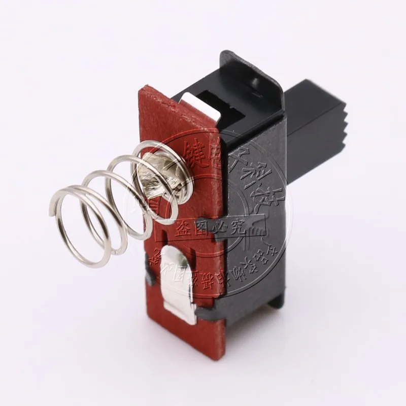 10 pcs SS-11H01 Single Row 0.1kg with Spring with Mounting Hole Vertical Toggle Switch Power Spring Button