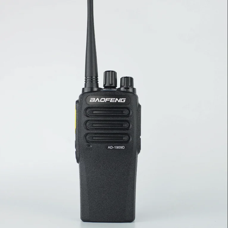 

Baofeng AD-1909D IP67 digital/analog DMR intercom, with 5w ultra-high frequency 400-470 MHz 199 channel FM two-way sports radio