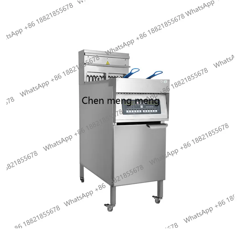 

Electric fryer Commercial stall Large capacity skewers Fryer Multifunctional thickened oil pan Kitchen equipment
