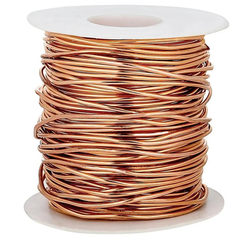 

99.9% Dead Soft Copper Wire, 18 Gauge/ 1 Mm Diameter, 1 Pound Spool Pure Copper Wire-Hot