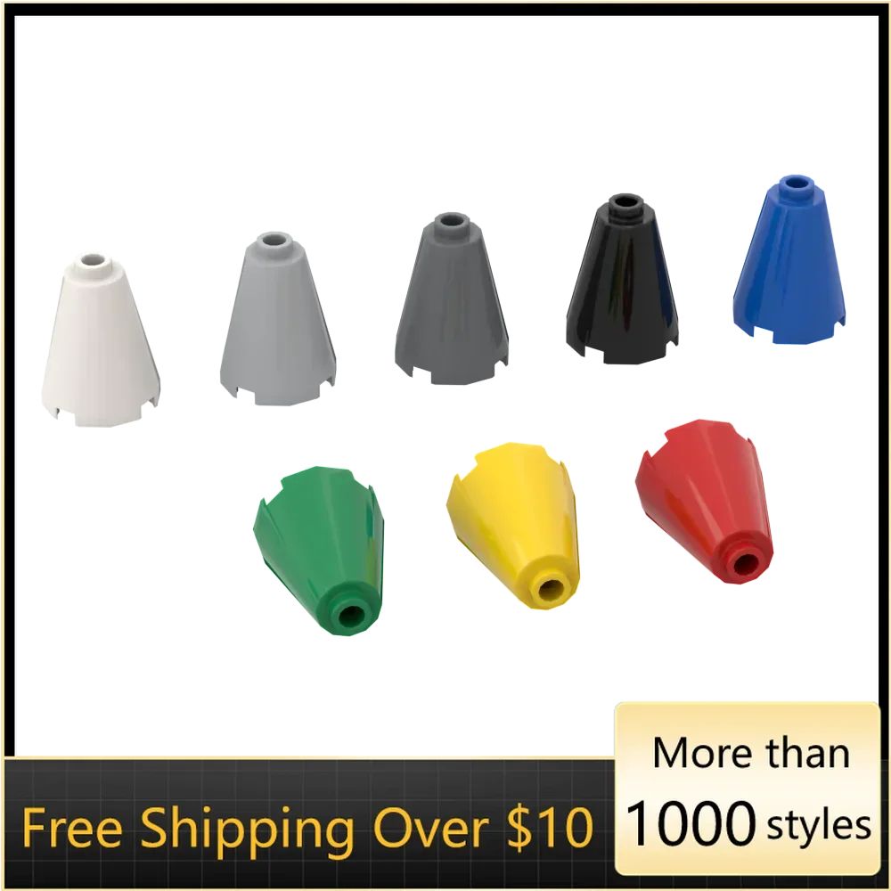 

10PCS High-Tech Assemble Particle 14918 Cone 2 X 2 X 2 Open Stud Brick Building Blocks Kit Replaceable Part Toy For Children