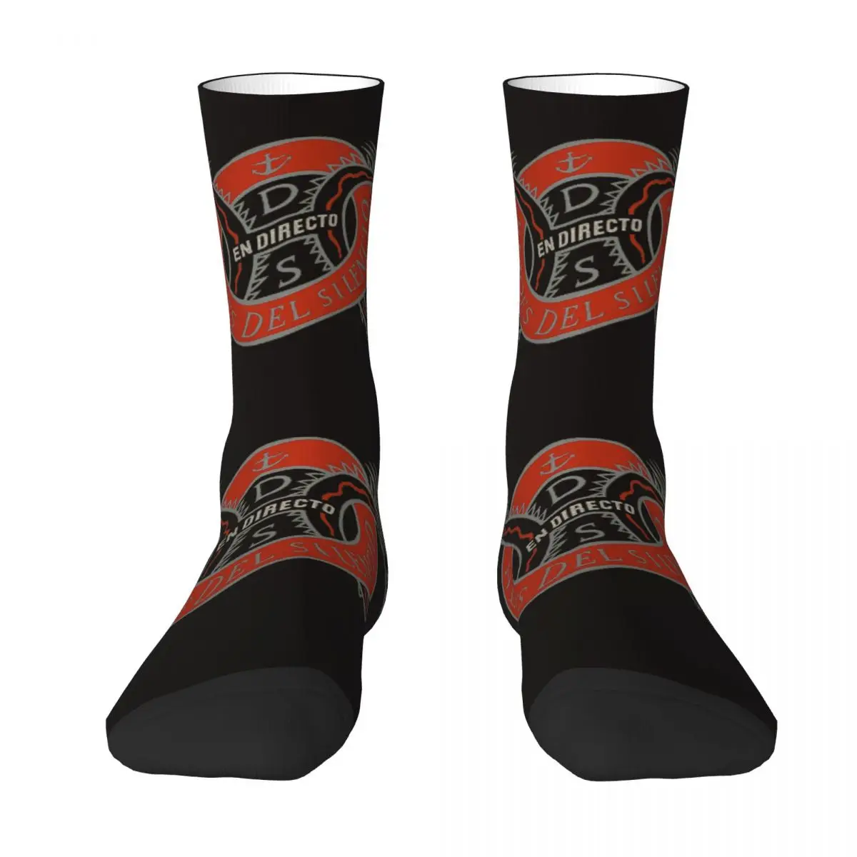 HEROES DEL SILENCIO calzini invernali Unisex calzini caldi e divertenti con stampa Street Style Crazy Sock