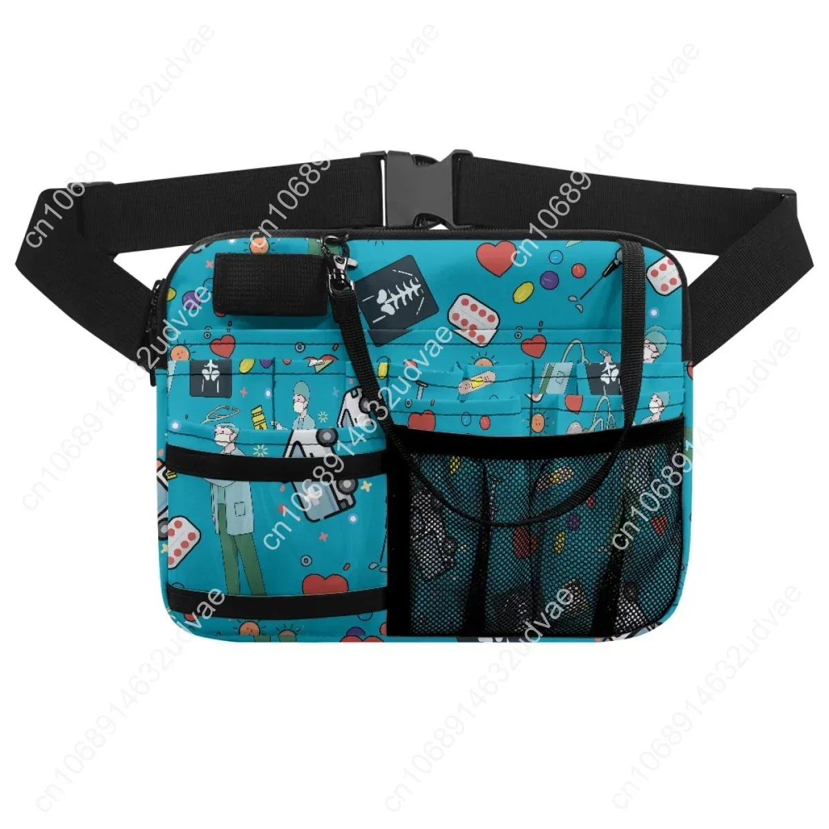 New Nurse Organizer Belt Bags Fanny Pack Medical Doctor Cartoon Design Waist Bag For Stethoscope Medicine Bandage Storage Pouch