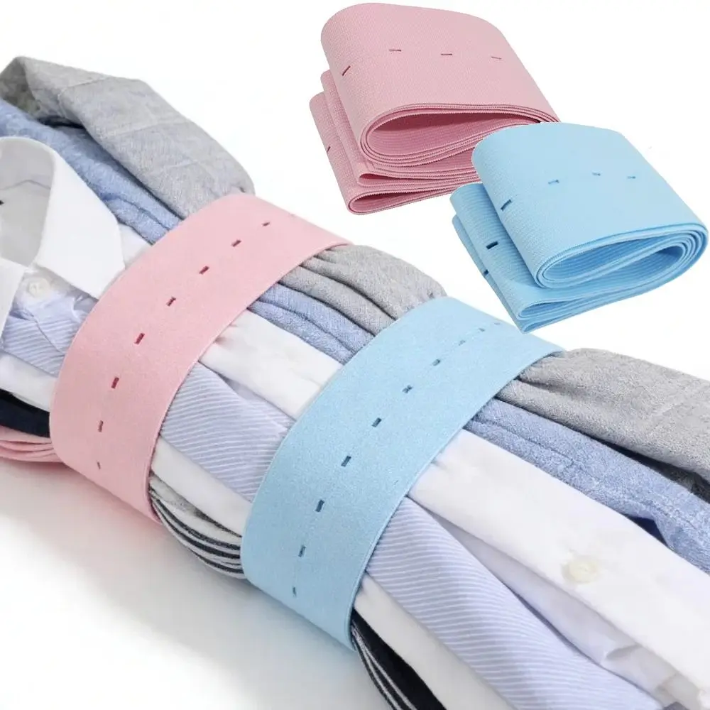 1/2/10/30Pcs DIY Craft Sewing Garment Elastic Storage Strap Adjustable Space Saving Closet Storage Strap Roll-up Reusable