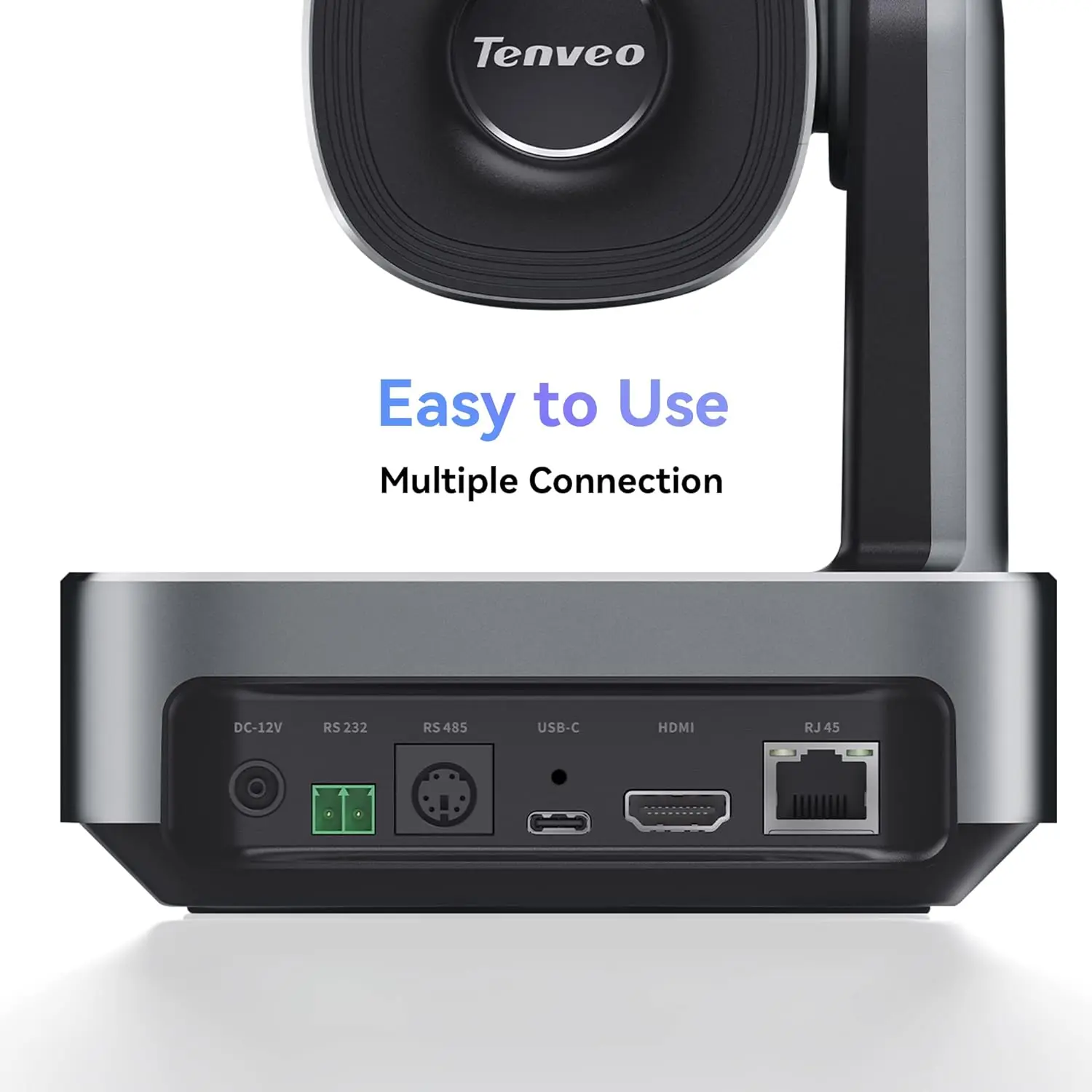 2025 Hot Sales AI Auto Function NDI PTZ Camera 12x Optical Zoom 4k 30fps HDMI, USB3.0 C, RJ45 Conference Camera For Live Church