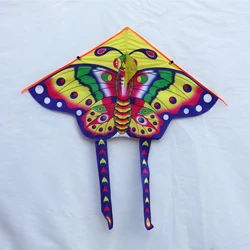 Large Delta Butterfly Kites with 30m Kite String Handle Easy Flyer Kite for Family Outdoor Games
