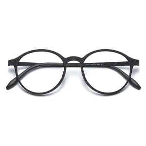 Ultra -aufgewachsene runde Frames für Frauen und Männer, optische Verschreibungsbrillen, Titanrahmen, Retro Mode, TR90, H3050 9 Hauptverkäufe männlicher Gradrahmen Titanio - №1