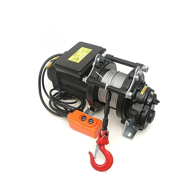 

500 KG 500KG 0.5TON 0.5 TON 0.5T 0.5 T wire rope lifting 30m 60m small electric hoist