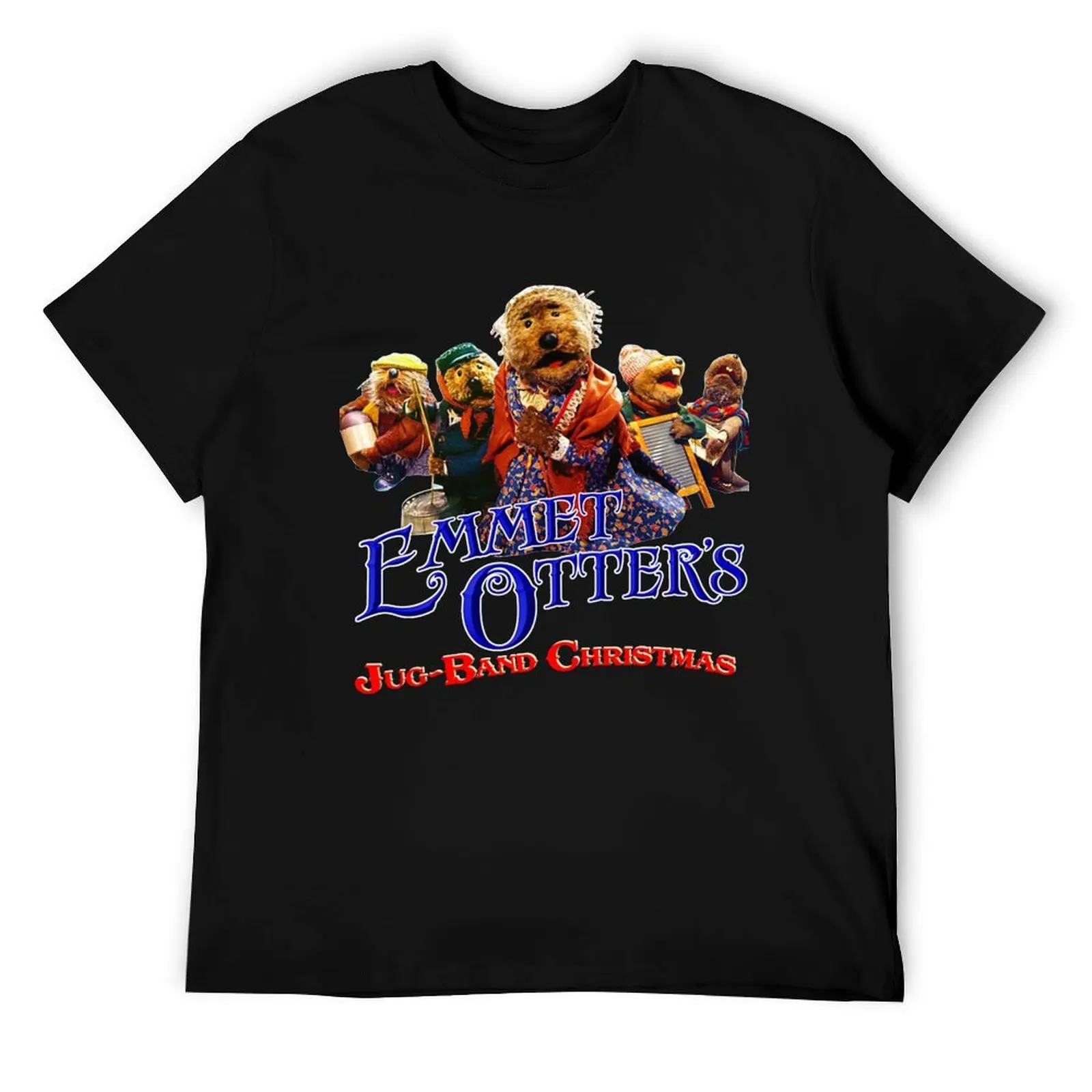 

Emmet Otters Jug Band Christmas T-Shirt cotton t shirt pack man t shirts graphic T-Shirt