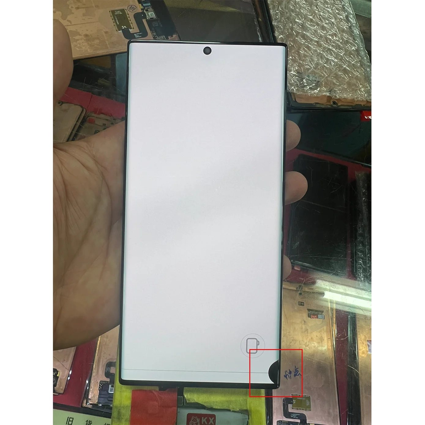 With Defects 120HZ AMOLED For Samsung S22 Ultra S908U S908 S908B LCD Display Touch Screen Digitizer Assembly