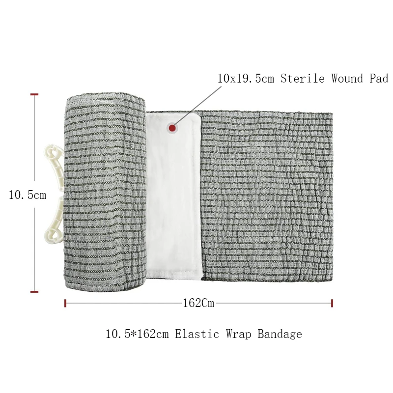 Medical Trauma Kit Israeli Bandage 4/6inch Emergency Security Protection For Outdoor Camping Hiking Wound First Aid