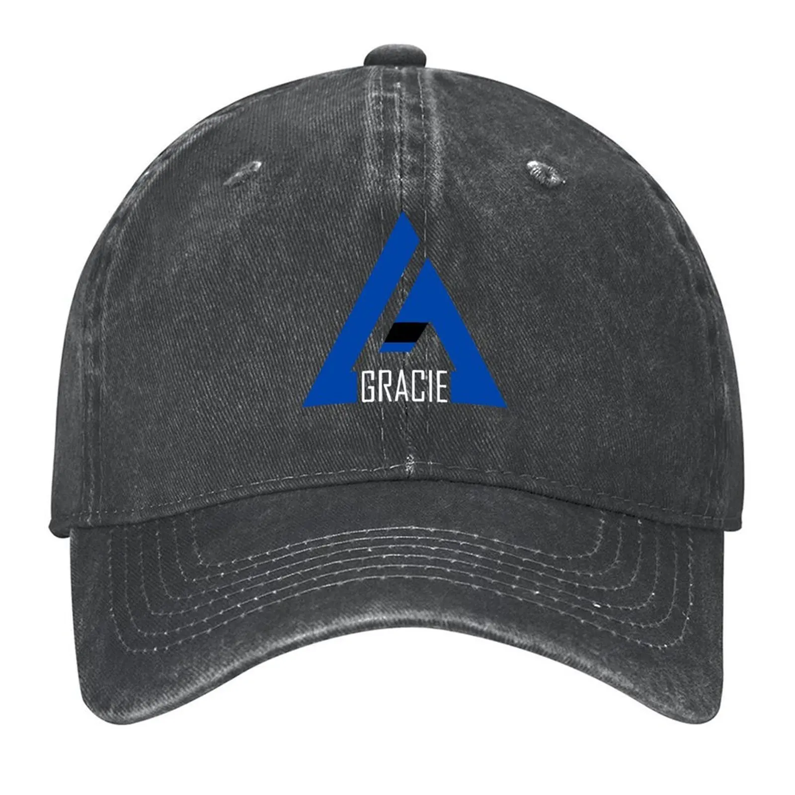 

BJJ - Gracie Blue Belt Baseball Cap Hat Luxury Brand Bobble Hat derby hat Sports Cap Hats Man Women's