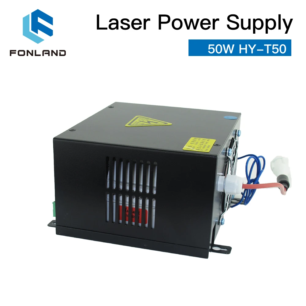 Imagem -03 - Fonland-fonte de Alimentação Laser para Gravação e Máquina de Corte Co2 50w Hy-t50 Série tw