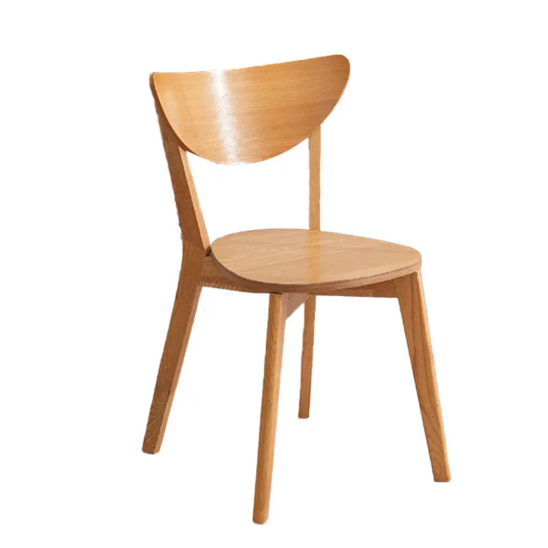 

Chinese restaurant, wooden dining chair restaurant special dining chair, wooden craft stable and durable back