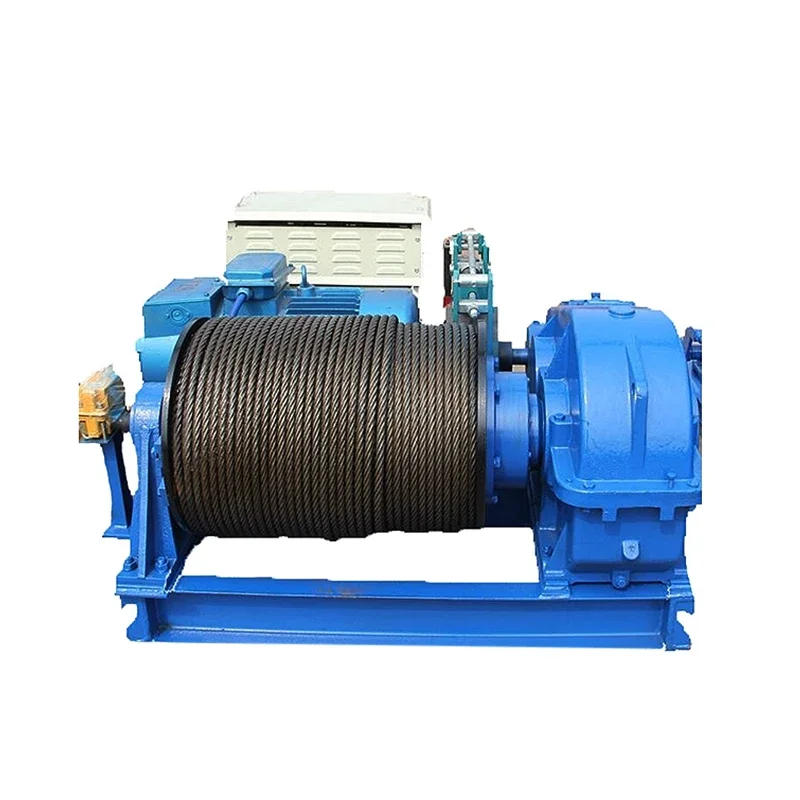 5 ton Fast Speed Wire Rope Electric Winch With Rope Length 150m