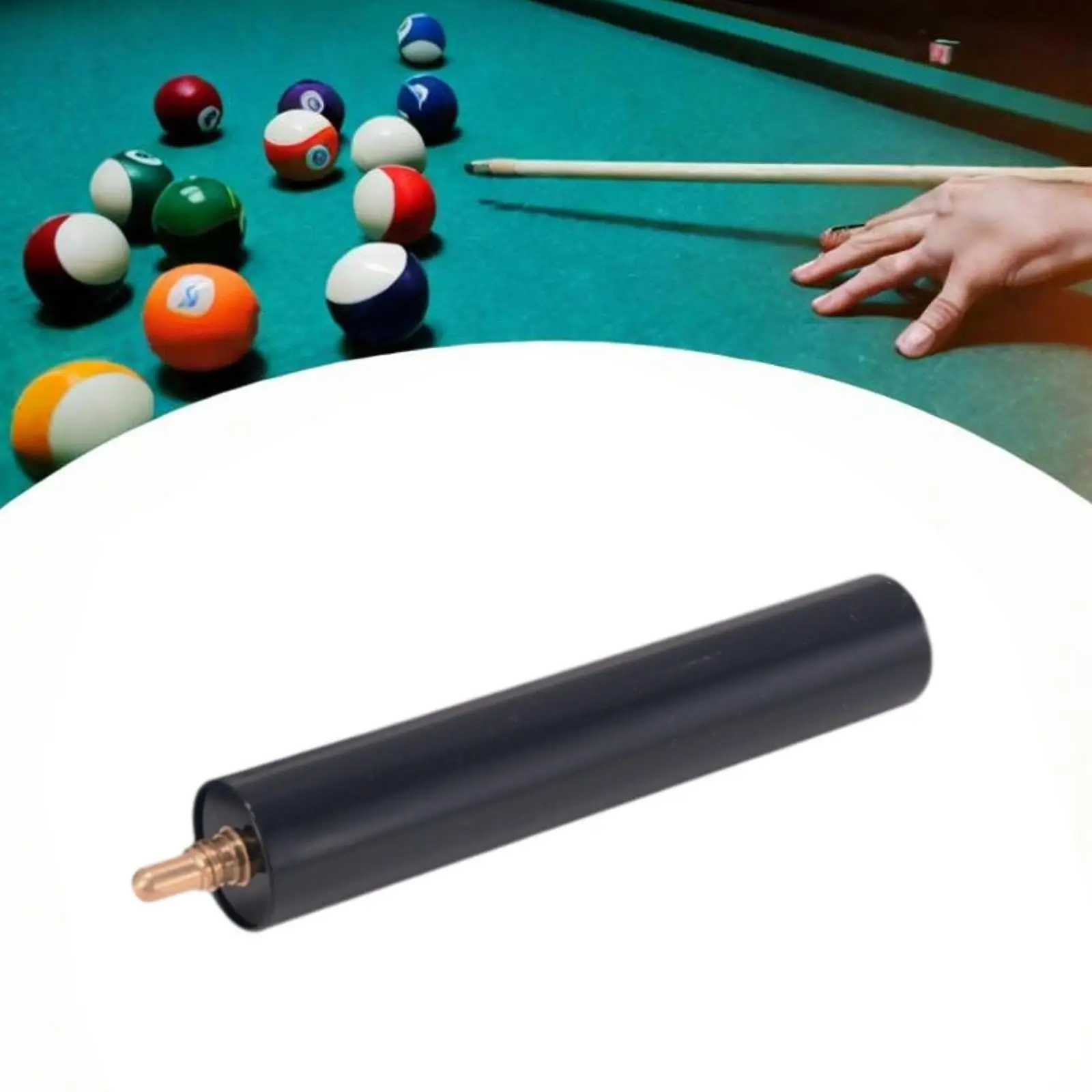 Pool Cue Extender Snooker Cue Extension for Playing Billiard Cues Enthusiast