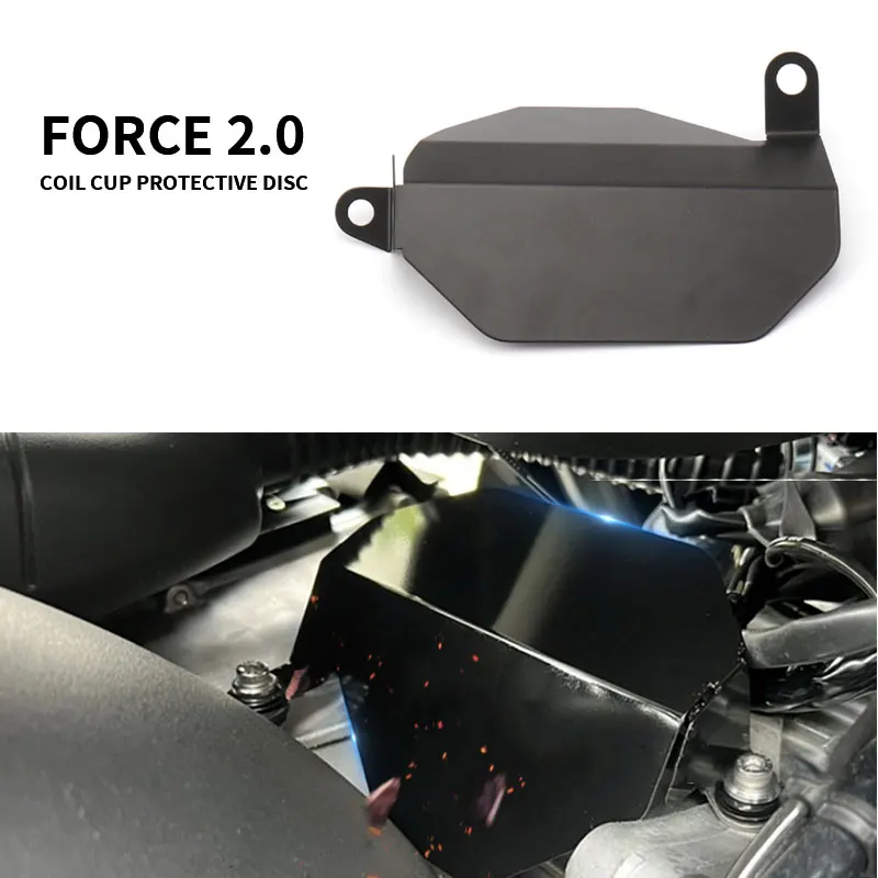 

New Motorcycle Accessories Black High Voltage Coil Protective Cover Shock shield For Yamaha BWS / Force FORCE 2.0