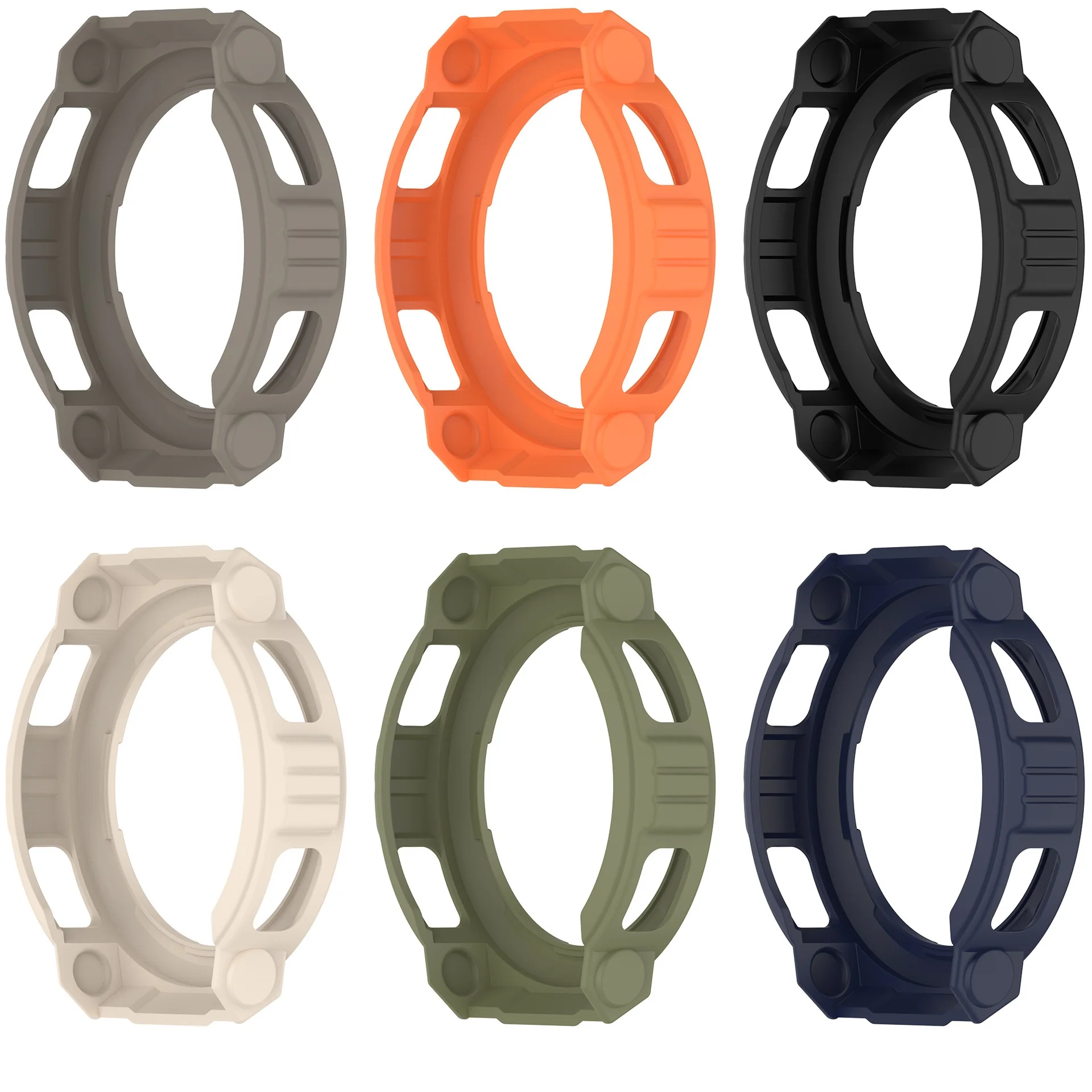 30 قطعة غطاء حماية من البولي يوريثان لساعة Amazfit Active Edge A2212 الذكية إطار ممتص للصدمات ناعم حافظة حماية مضادة للتصادم