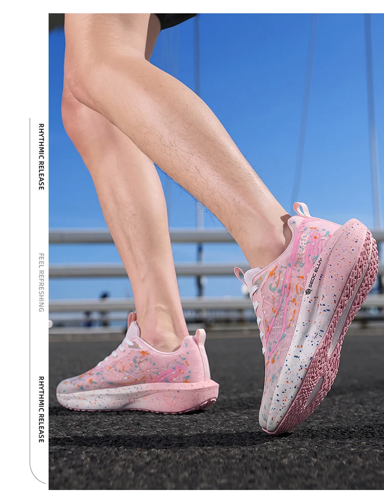Modische Leichte Laufschuhe für Damen und Herren, Atmungsaktive Sportschuhe für Outdoor-Jogging, Größe 35-45 – Detail 16