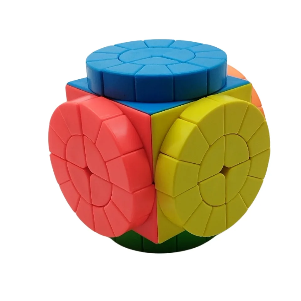 [Wisdom] Time Machine Cube Kleur 6-kleuren Time Wheel Magische kubus Time Machine Cube Kinderpuzzel Speelgoedcadeau
