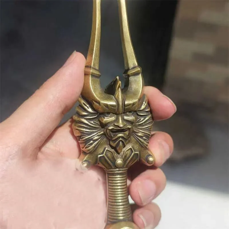 ポータブルedcクリエイティブ仮面ライダーメタルフォーク共振玩具ツール