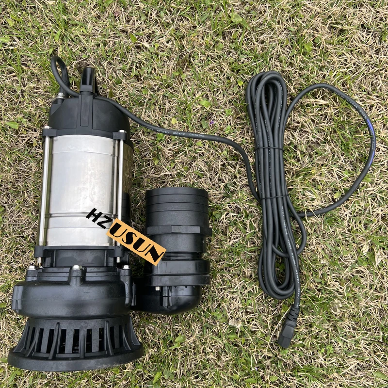 Mini 1 HP 48V DC Brushless Motor Solar Submersible Pump Price Portable 3'' Dometic Impeller Salty Sea Water Lift Pump for Boat