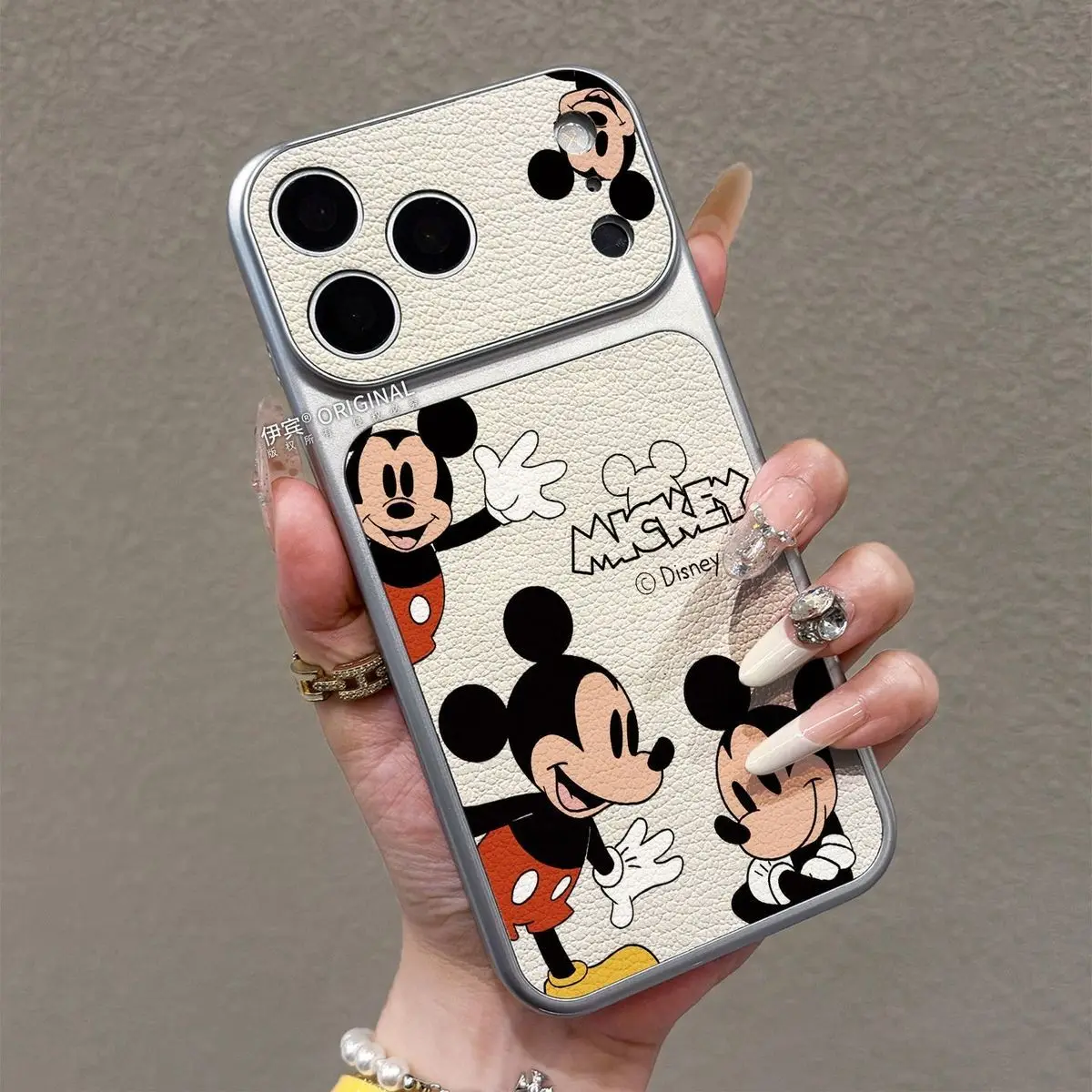 Full Screen Cute Mickey Cartoon Phone Case For iPhone 17 Air