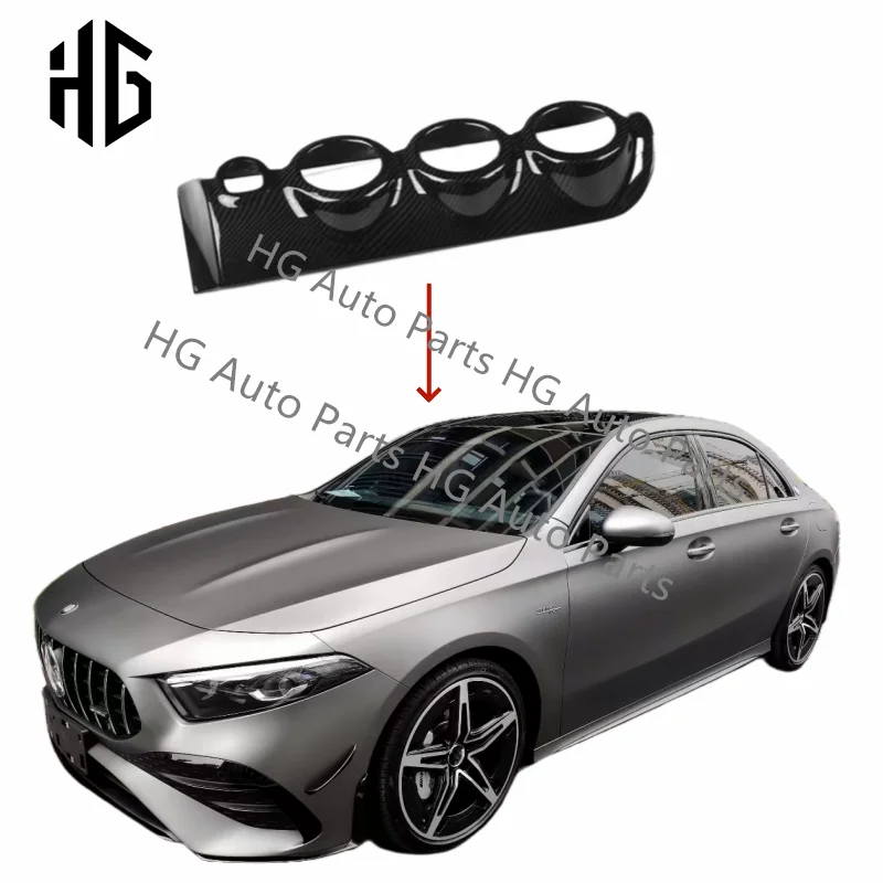 Car Air Condition Vent Outlet Center Console Instrument Desk Trim For Mercedes Benz A W177 A45S A35L A200 A260 Interior Parts