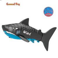 Rc Robot Shark Radio Controlled Boat Fish Electric Bionic Shark Fish for Swimming Pool Lake Water Toys Children toys boys Gift