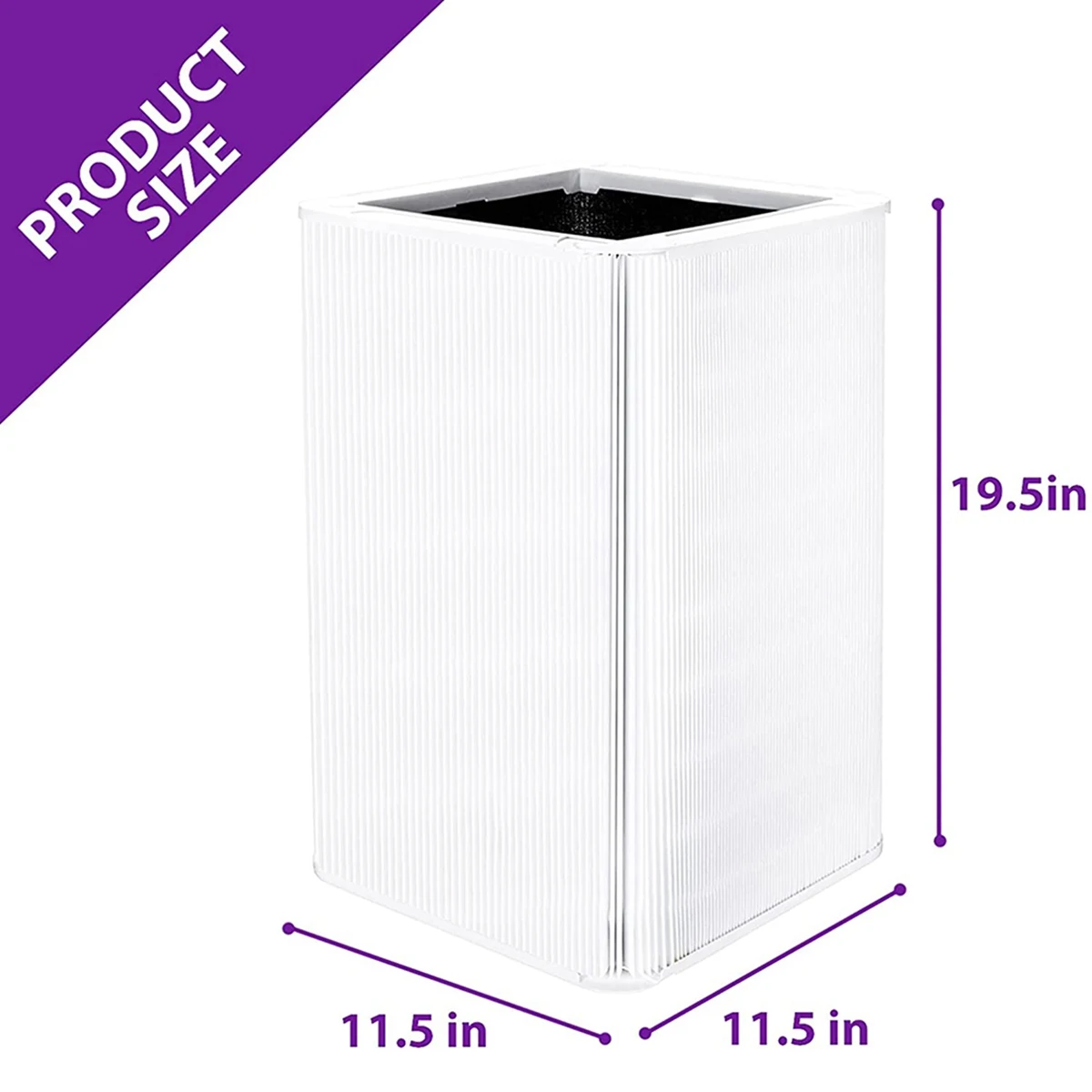 Blueair 블루 퓨어 121 공기 청정기 교체 필터, 파티클 트루 HEPA 필터, 활성탄 교체 필터