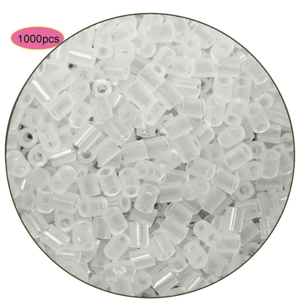 

1000 шт. 2,6 мм мини-бусины Perler Hama, премиум-класса, маленькие бусины-бобы, миниатюрные 3D-бусины для пазлов, бусины для рукоделия, термоклеевые бусины, рассыпные бусины