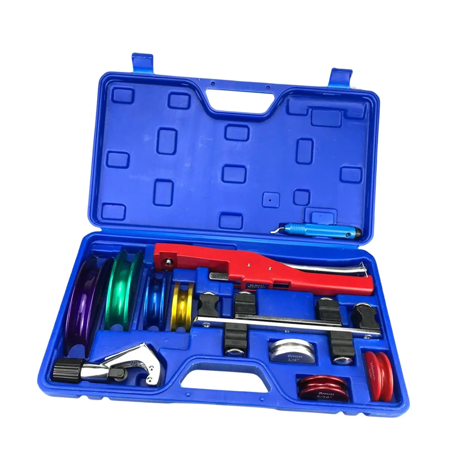 Pipe Tube Bender Kits 6~22mm Ratcheting Tubing Bending for Floor Heating Pipe Aluminum Pipe Thin Walled Iron Pipe Plumbing Hose