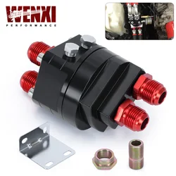Oil Filter Relocation Male Sandwich Fitting Adapter Kit 3/4-16 M20 x1.5 Oil Filter Cooler Sandwich WX6724