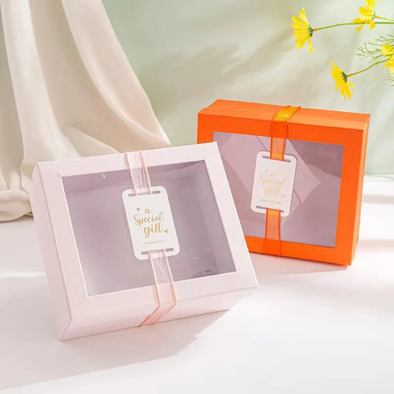 Customized. Open Window Transparent Box Tiandigai Box Bridesmaid Lipstick Birthday New Year Box